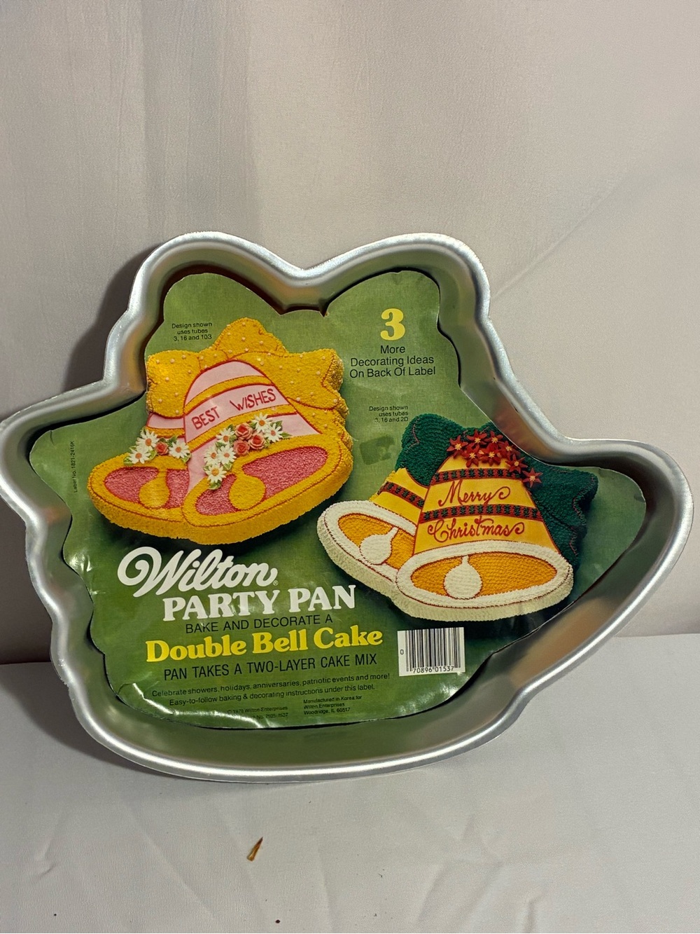 Wilton Double Bell Party Pan -vintage